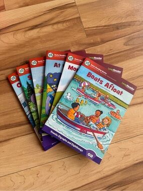 New Leapfrog Early Reading Series - purple vowel series